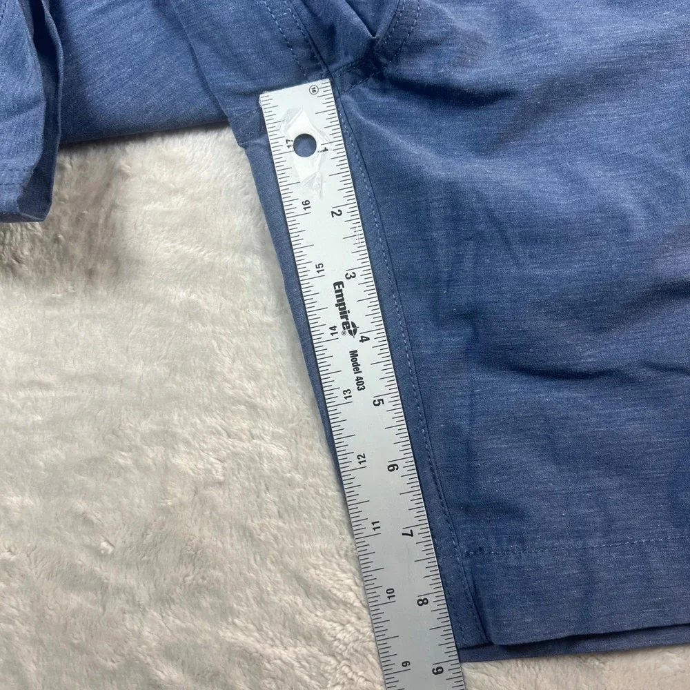 NWT Faherty Men's 30 All Day Shorts Blue Hybrid Board Shorts Stretch 9